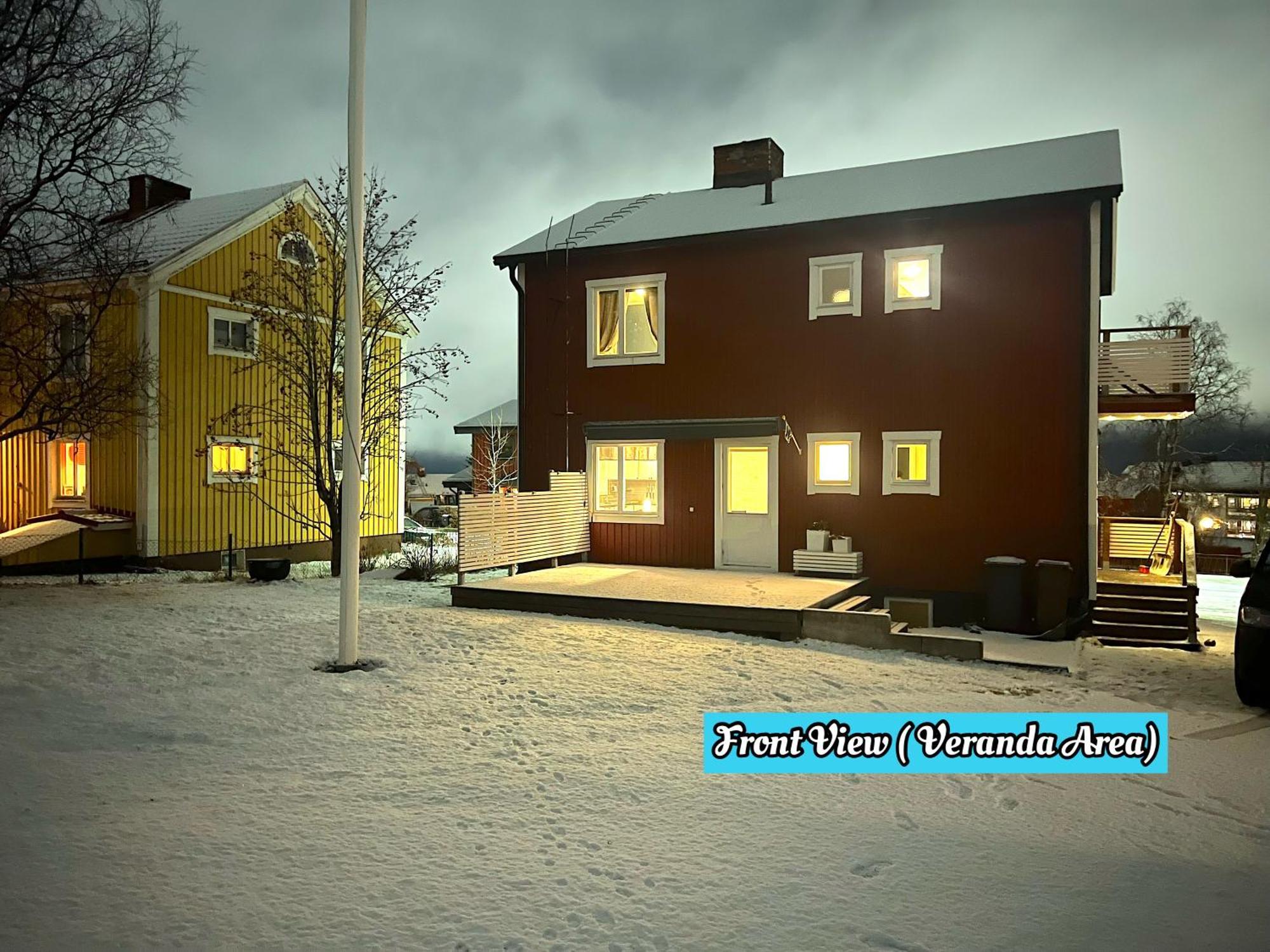 Kiruna Accommodation Vintergatan 5B, Villa For 10 Person מראה חיצוני תמונה